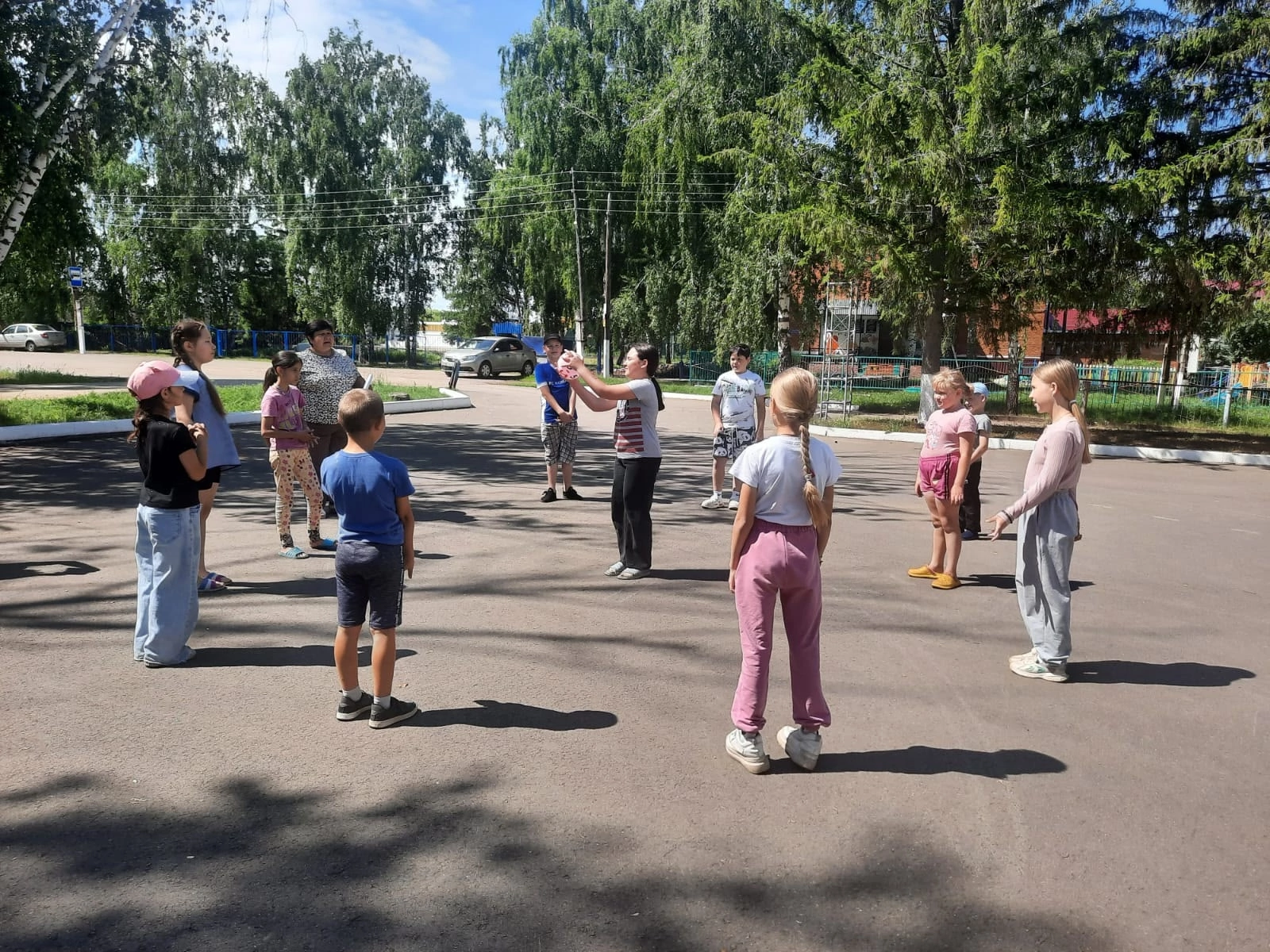В селе Чистопольского района прошла игровая программа по правилам дорожного движения