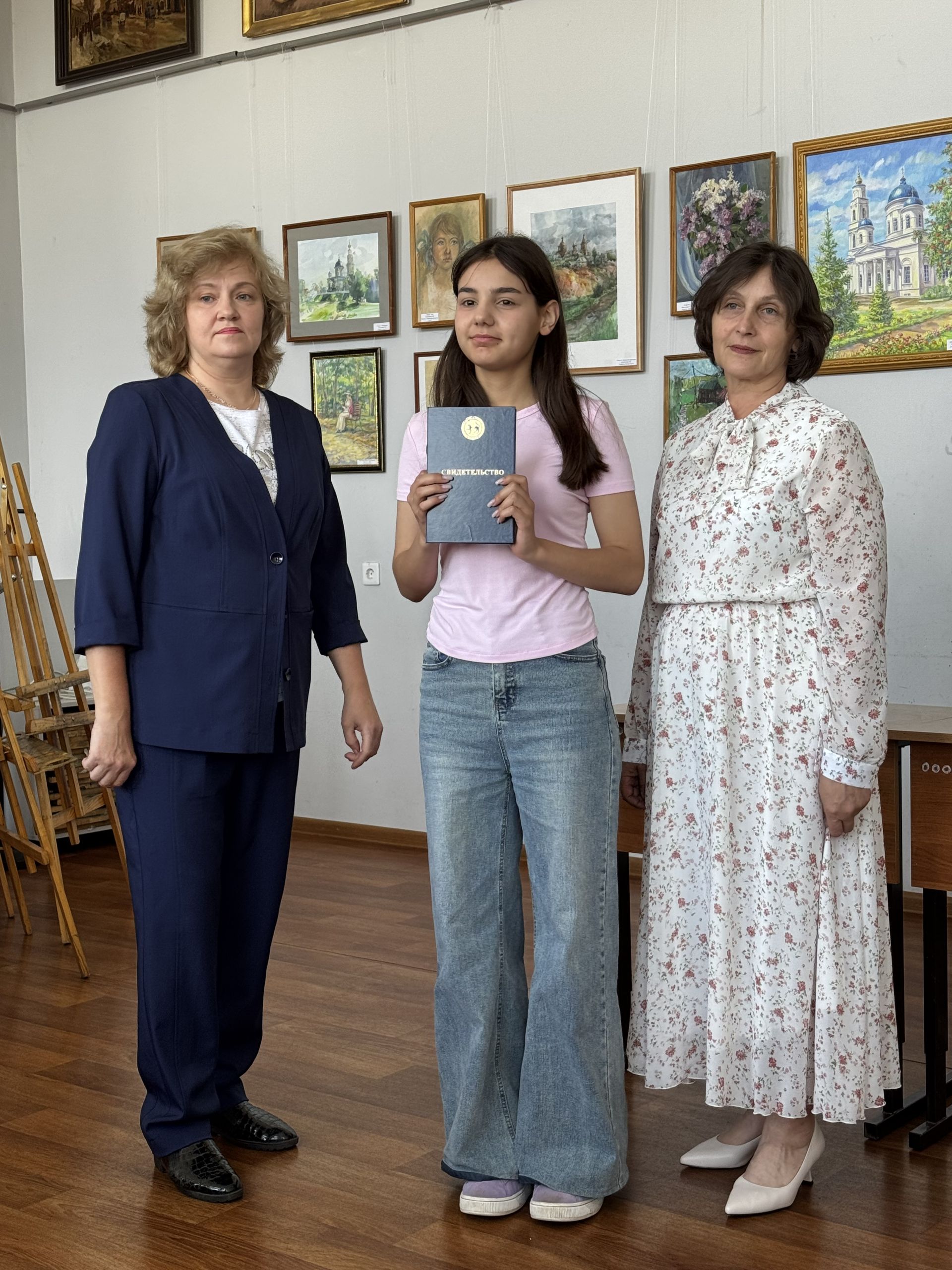 В чистопольской художественной школе прошел выпускной