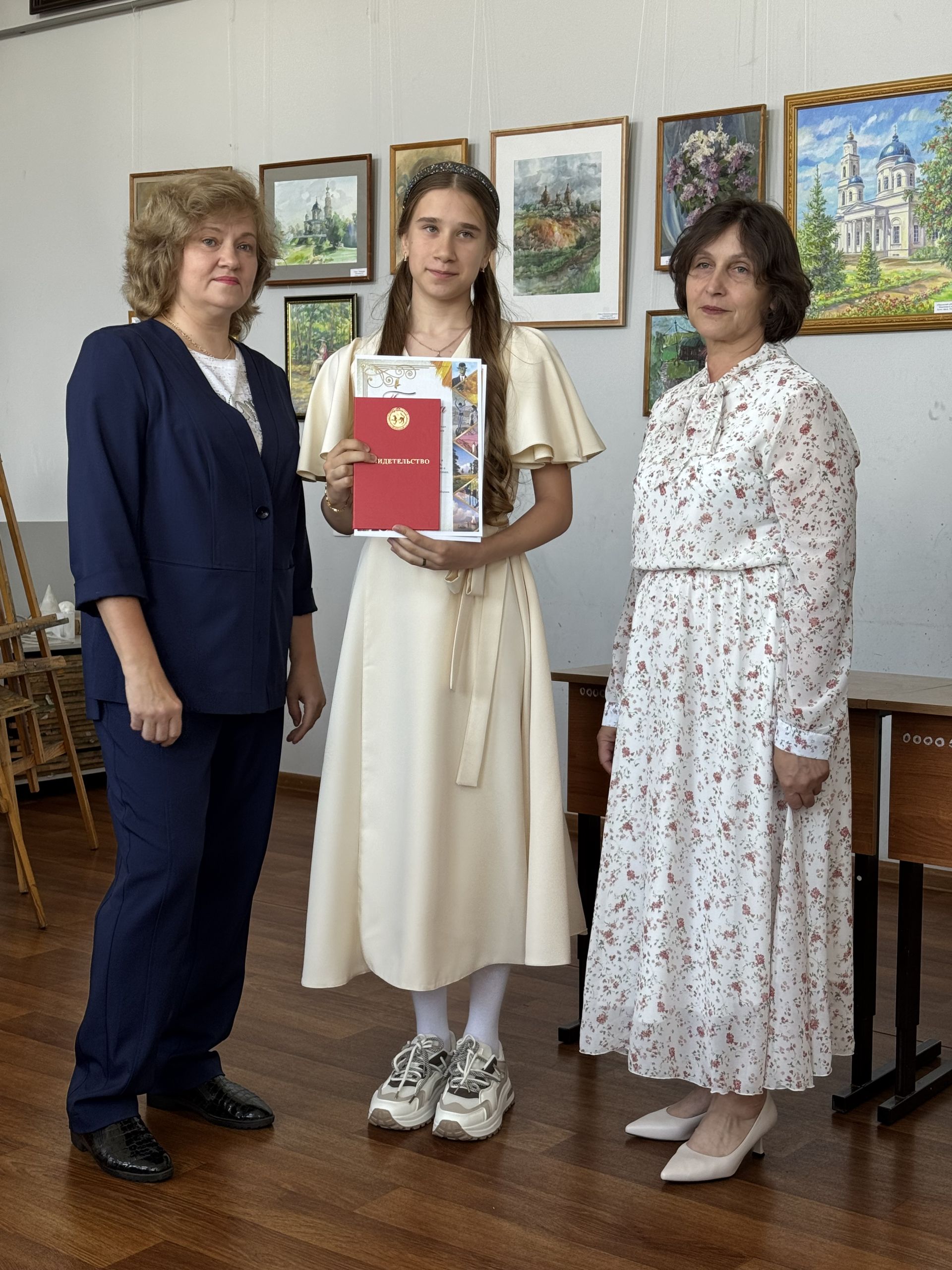 В чистопольской художественной школе прошел выпускной