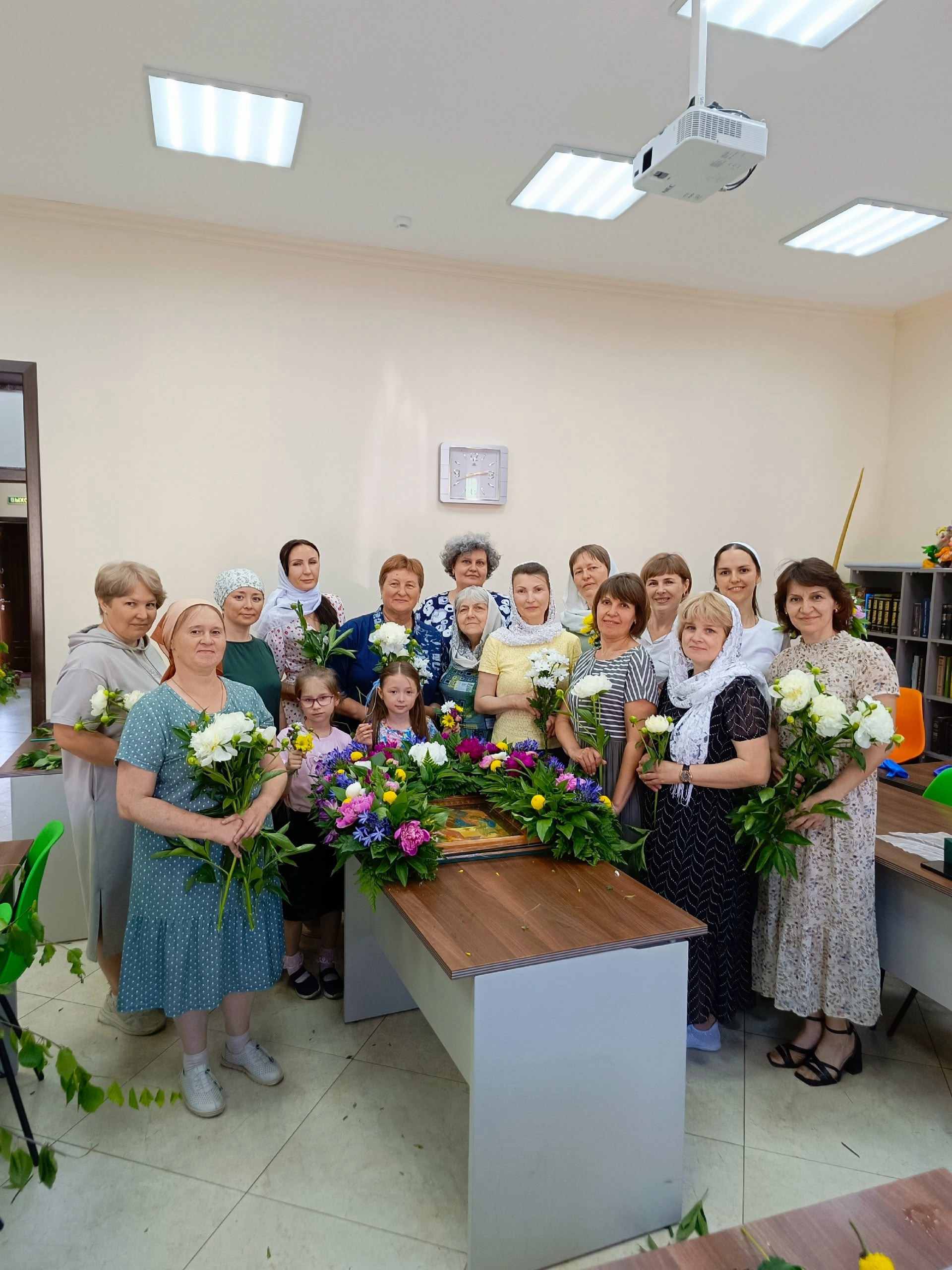 В Чистополе прошел мастер-класс по церковной флористике