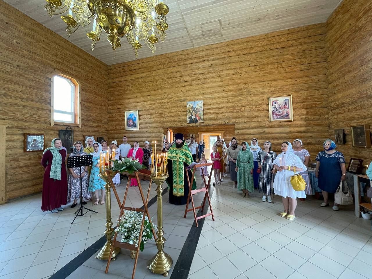 В Булдыре прошел семейный праздник в храме Рождества Пресвятой Богородицы