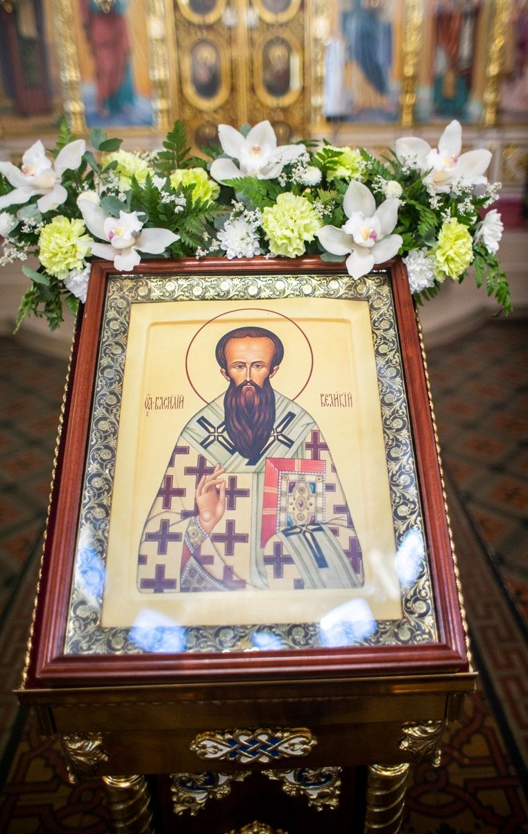 Епископ Пахомий совершил богослужение в Никольском соборе в день Обрезания Господня