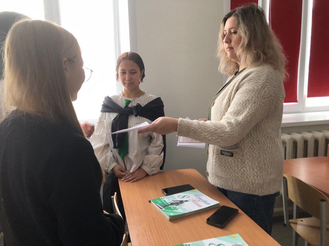 В школе Чистопольского района состоялся урок Памяти «Город, победивший смерть»