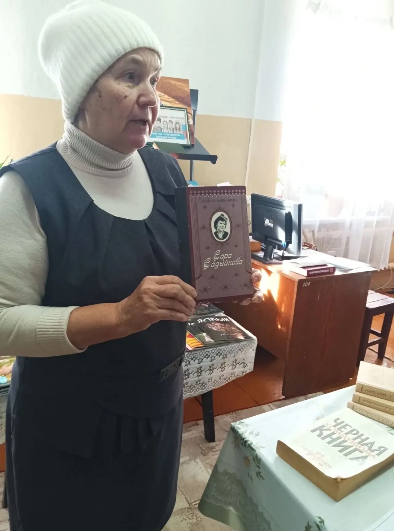 В селе Чистопольского района прошёл информационный час к 120-летию Сары Садыковой