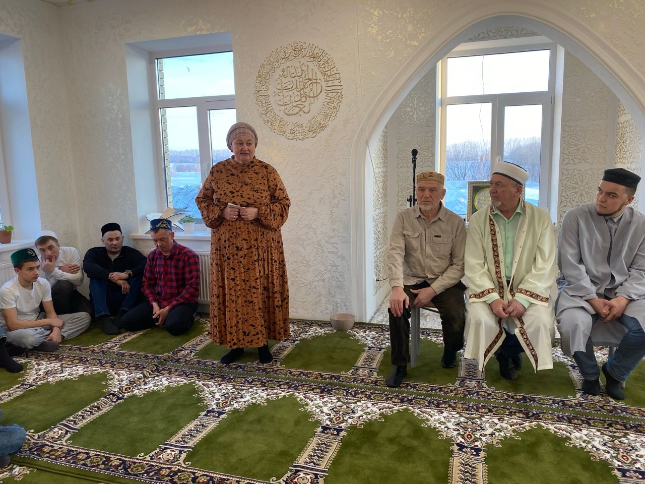 В поселке Юлдуз в Чистопольском районе провели большой ифтар в новой мечети