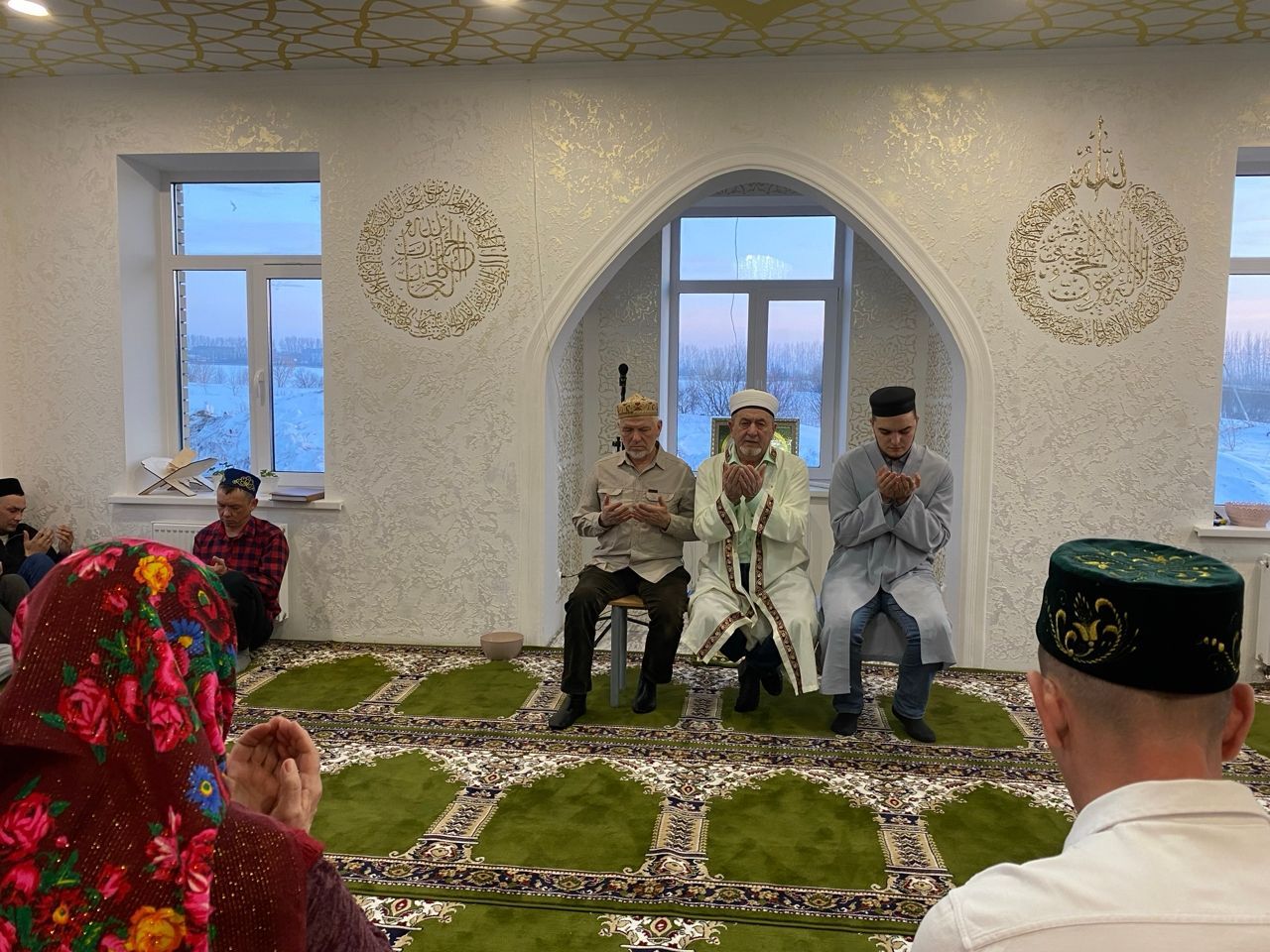 Чистай районы Йолдыз поселогында  яңа мәчеттә зур ифтар уздырдылар