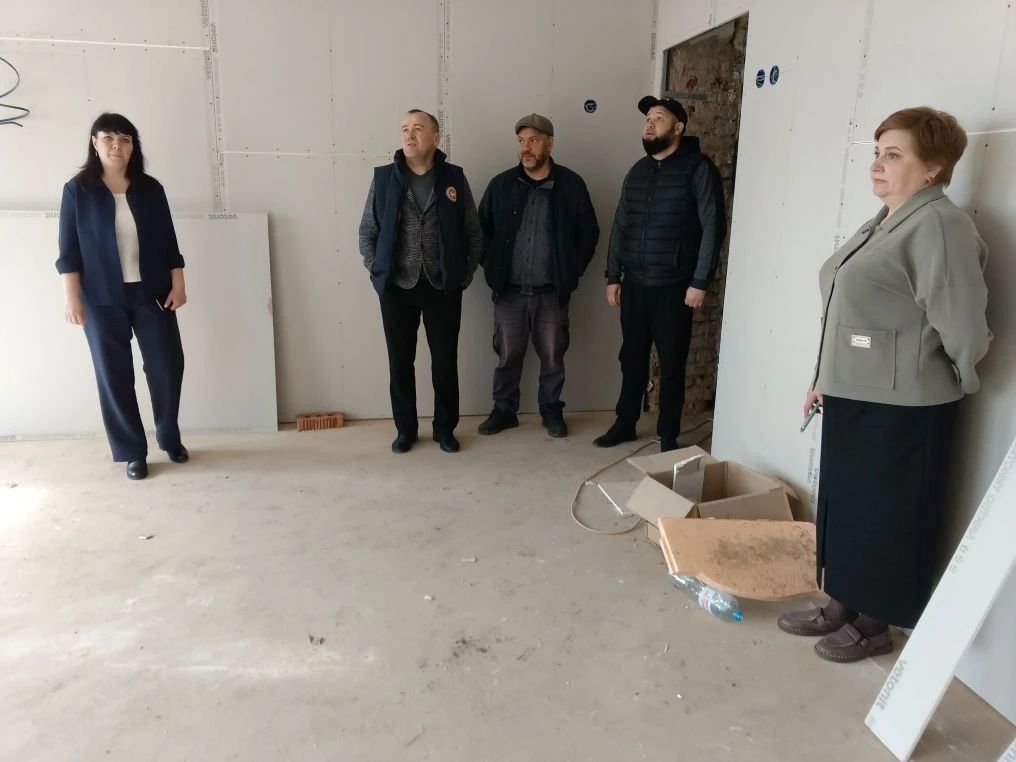 В селе Татарские Сарсазы полным ходом идёт капитальный ремонт