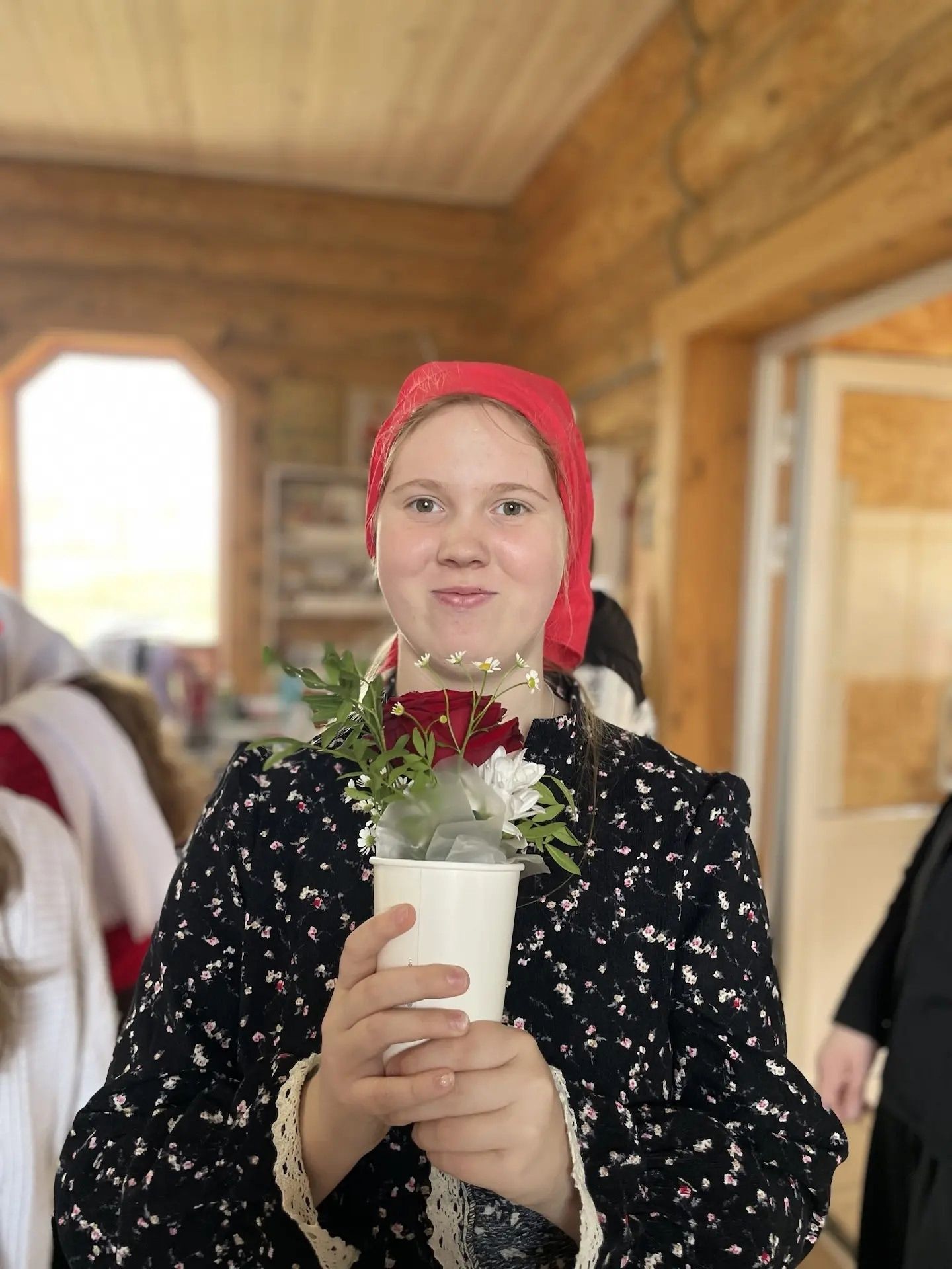В храме села Булдырь прошёл мастер-класс по флористике