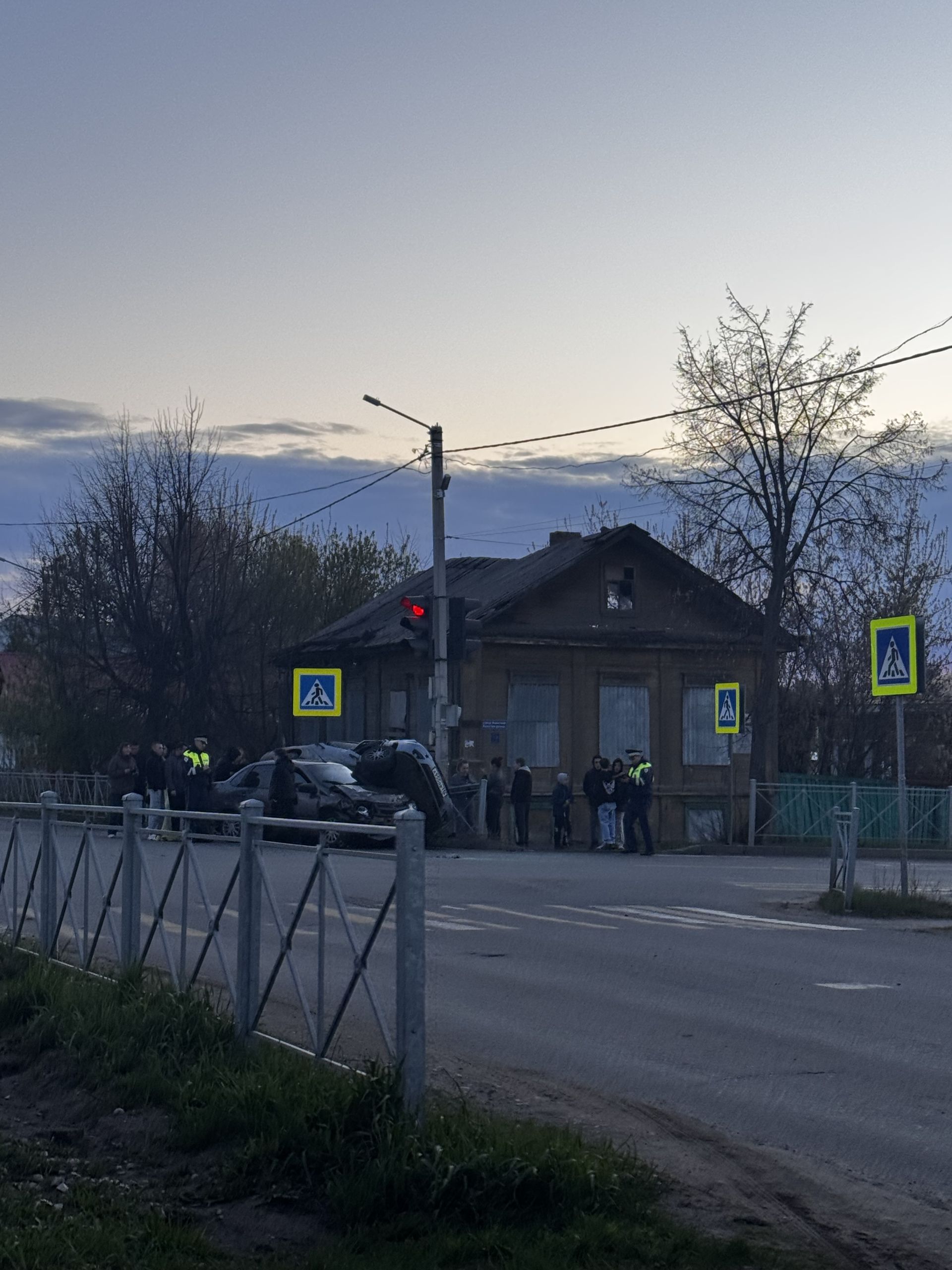 В Чистополе столкнулись две легковушки