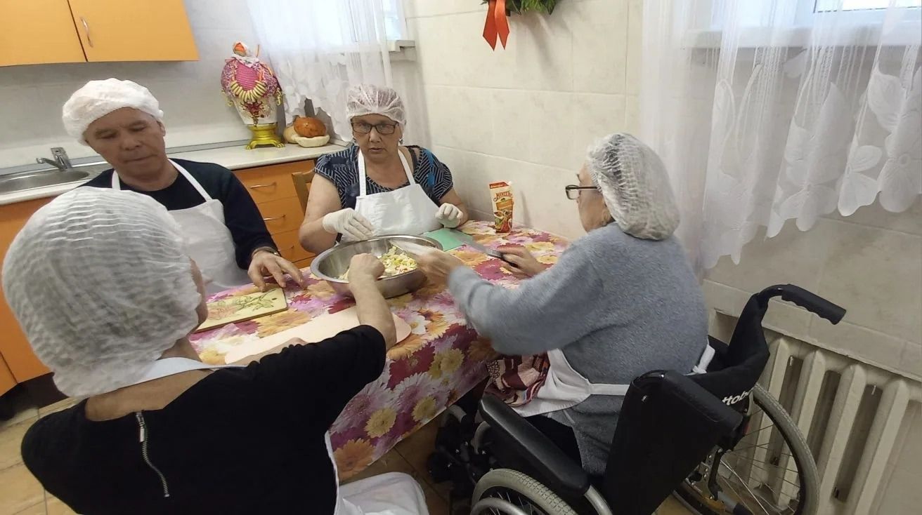 В чистопольском доме-интеранте прошло кулинарное мероприятие для проживающих