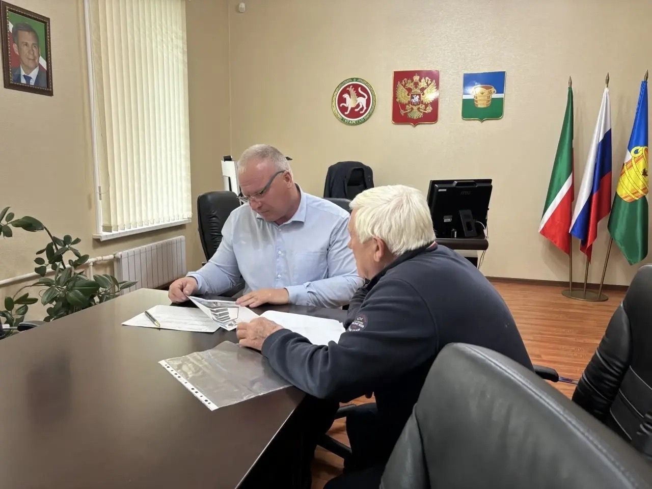Глава Чистопольского района Дмитрий Иванов провёл приём граждан