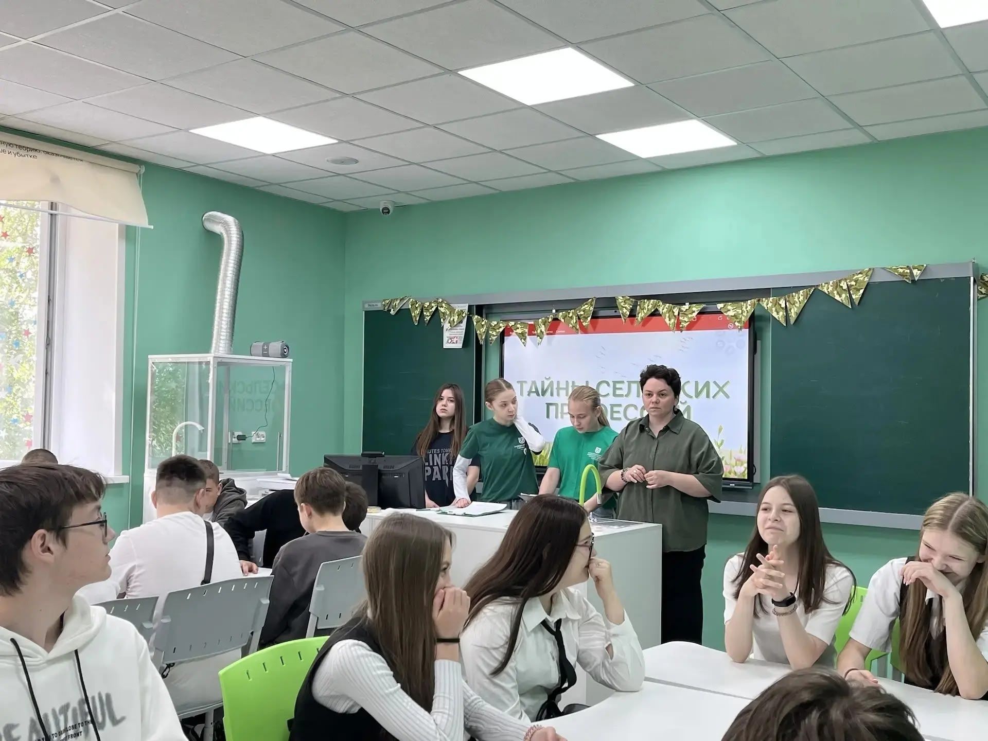 Школьники Чистопольского района погрузились в мир сельских профессий