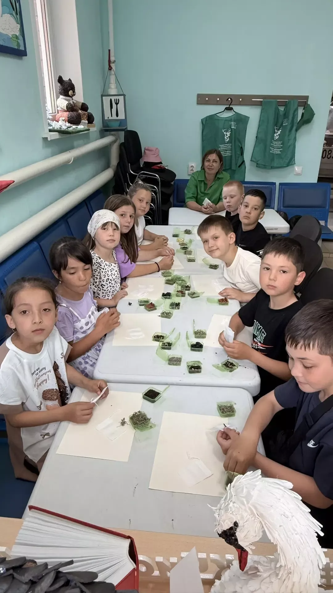 Юные натуралисты села Чистопольского района посетили заказник «Чистые луга»