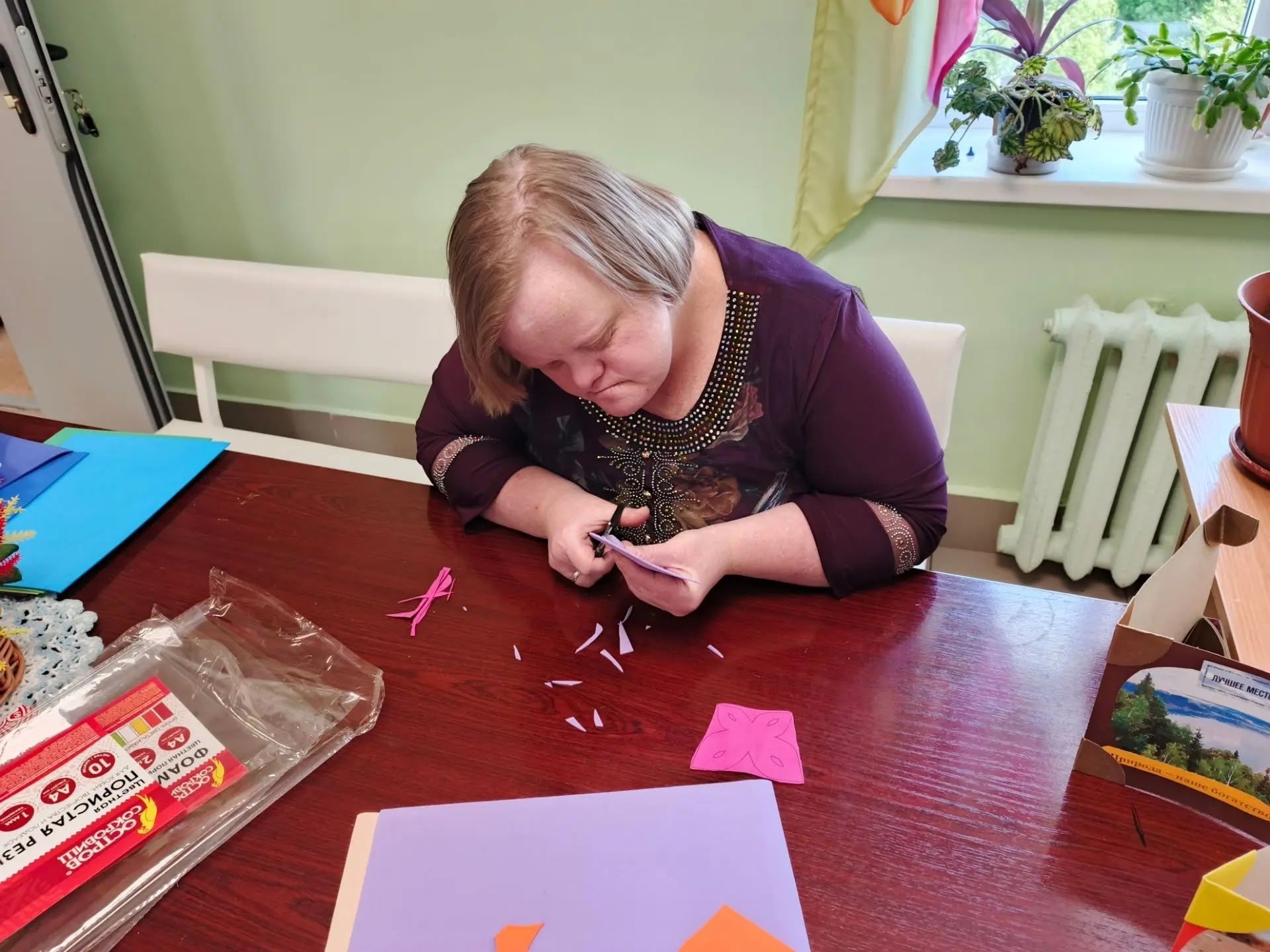 «На крыльях счастья»: в чистопольском доме-интернате прошёл мастер-класс ко Дню бабочки