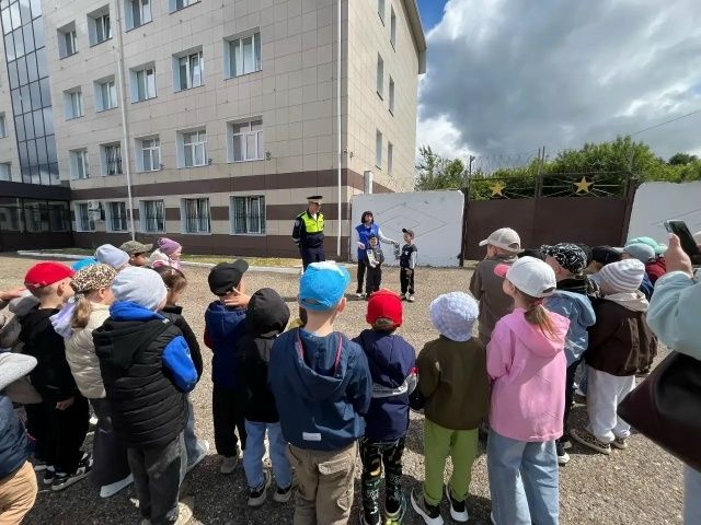 Чистопольские полицейские устроили праздник для дошкольников