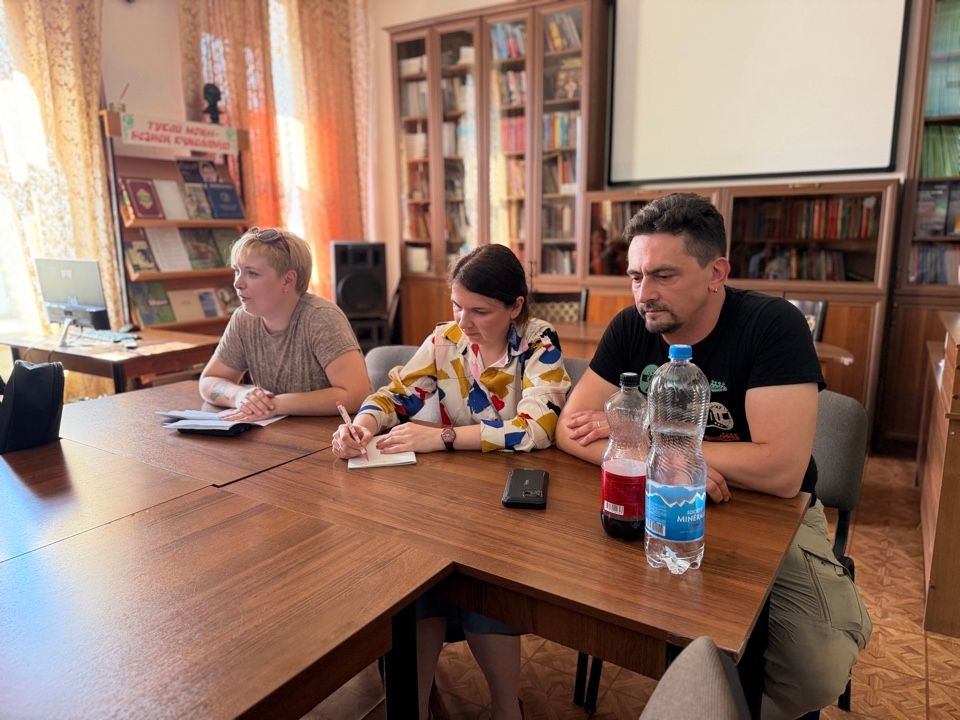 В Чистопольской библиотеке прошёл мастер-класс в рамках фестиваля авторской песни