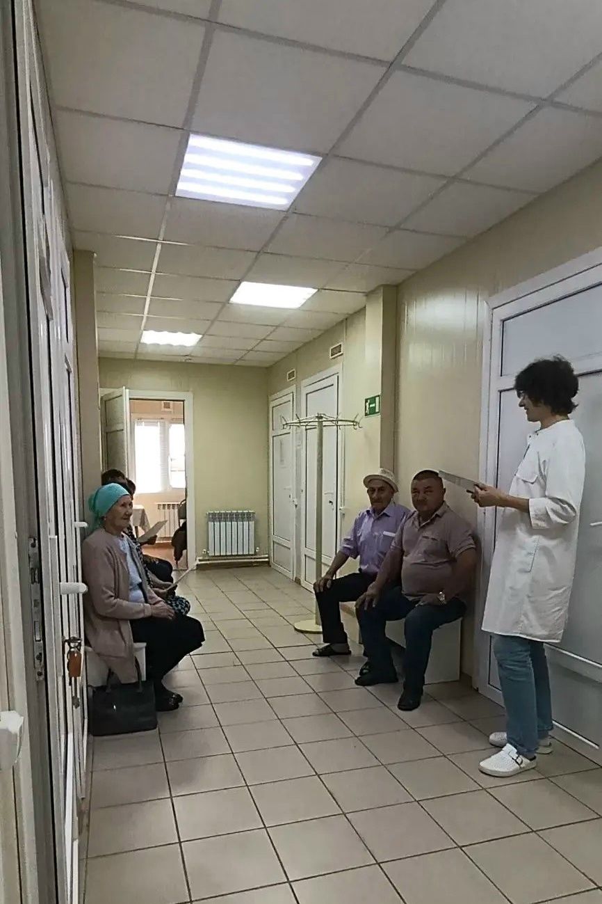 Жителям села Чистопольского района рассказали, как спорт укрепляет иммунитет