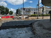 Стало известно, когда планируют завершить ремонт дороги на Карла Маркса в Чистополе