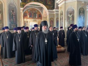 В Чистополе прошла общая исповедь духовенства епархии