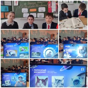 Гимназистам Чистопольского района рассказали о животных, покоривших космос
