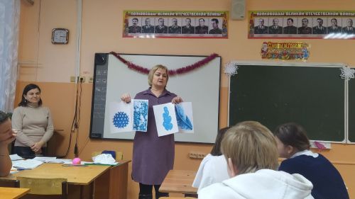 Чистопольские школьники с помощью колеса жизни строили планы на 2024 год