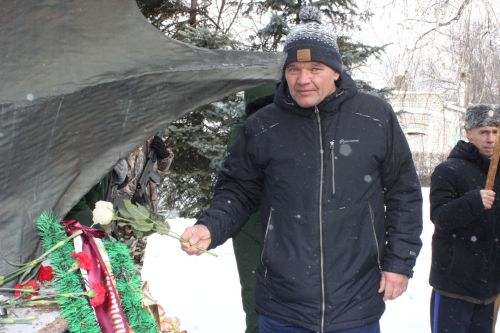 В Чистополе состоялся митинг, посвященный 34-й годовщине вывода советских войск из Афганистана
