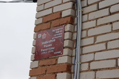 В селе Татарская Багана увековечили память воинов-афганцев (Фоторепортаж)
