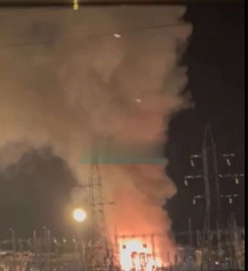 В Белгороде произошел пожар на ТЭС