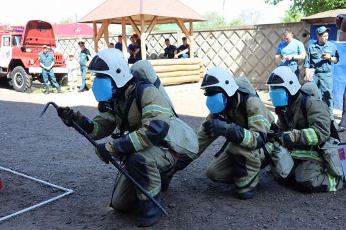 В Чистополе прошли республиканские соревнования пожарных