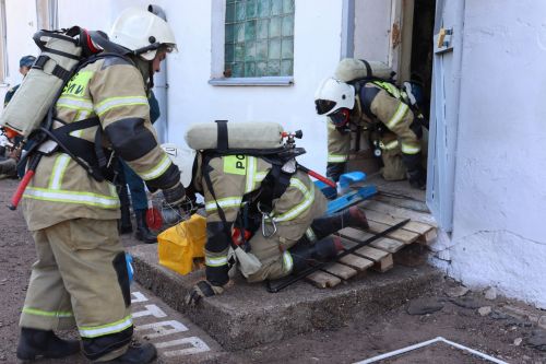 В Чистополе прошли республиканские соревнования пожарных
