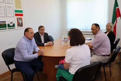 В Чистополе с рабочим визитом побывал депутат Государственной Думы Айдар Метшин