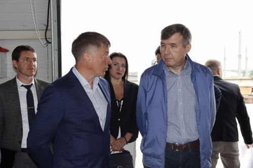 ТРның икътисад министры Мидхәт Шаһиәхмәтов Чистайның яңа предприятиеләре эше белән танышты