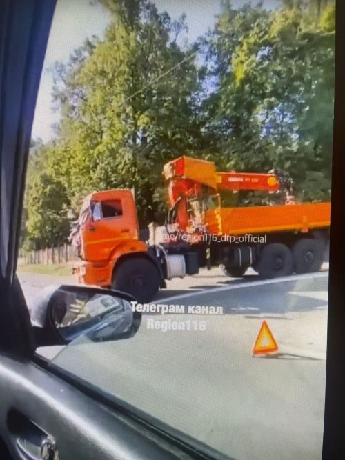В Казани автобус столкнулся с КамАЗом