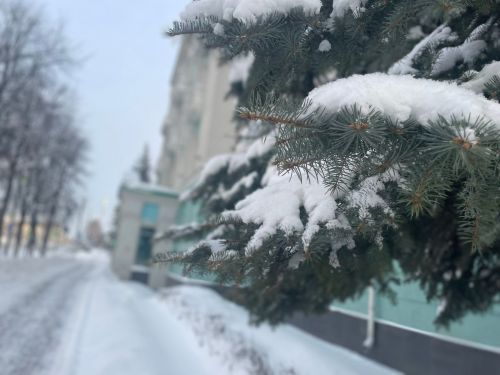 Сильный ветер и снег ожидается в Чистополе