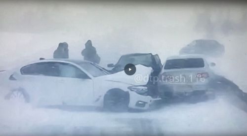 На трассе в РТ в массовом ДТП погибли два человека