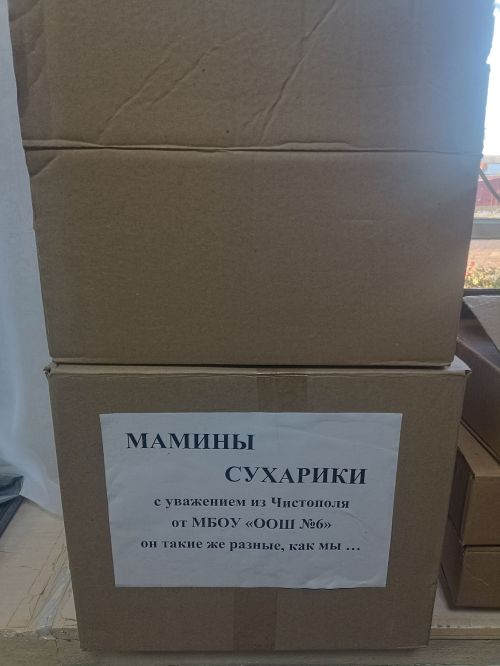 Чистопольские школьники помогают участникам СВО