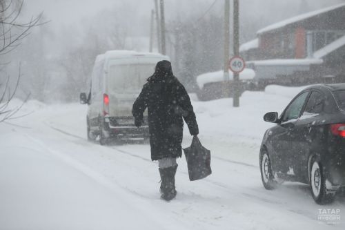 На РТ за первые дни февраля обрушилась треть месячной нормы осадков