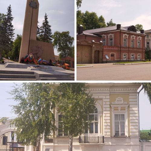 Городище Джукетау, Аллея Героев: интересные места в Чистополе