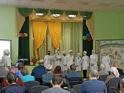 В чистопольском доме-интернате прошло занятие по профилактике гриппа