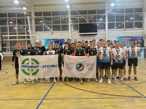 Женская сборная Чистополя стала призером волейбольного турнира на призы Движения «ТНВ»
