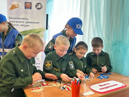 Чистопольские кадеты прошли квест по правилам дорожного движения