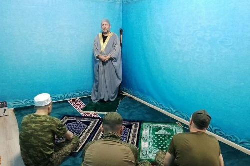 Военнослужащий из Чистополя стал имамом блиндажной мечети в зоне СВО