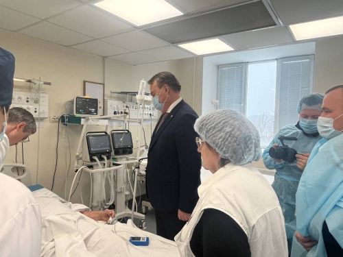 Чистай район үзәк дәваханәсендә тире аша коронар катышу үзәге ачылды