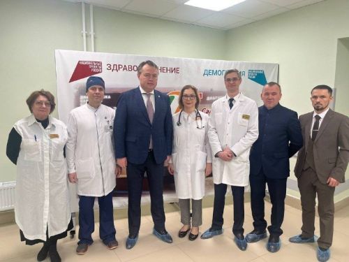 Чистай район үзәк дәваханәсендә тире аша коронар катышу үзәге ачылды
