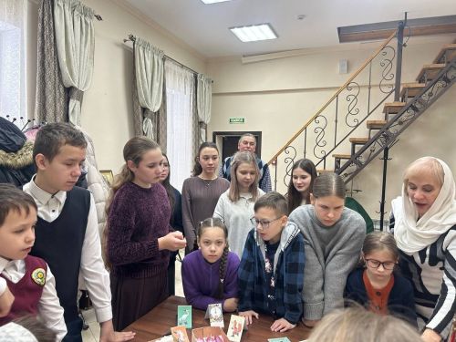 В воскресной школе Чистополя показали коллекцию старинных ёлочных игрушек