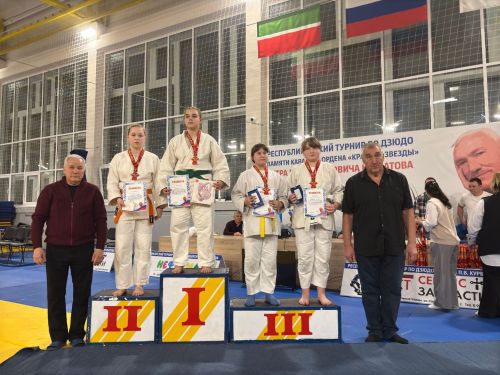 Чистопольские спортсменки заняли призовые места в турнире по дзюдо