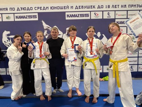 Чистопольские спортсменки заняли призовые места в турнире по дзюдо
