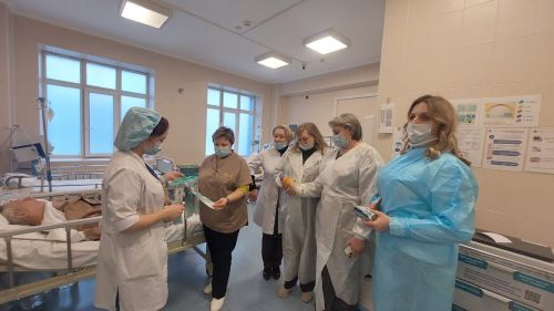 Представители Чистопольской ЦРБ изучают новые методы работы в паллиативном отделении РКБ