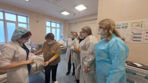 Представители Чистопольской ЦРБ изучают новые методы работы в паллиативном отделении РКБ