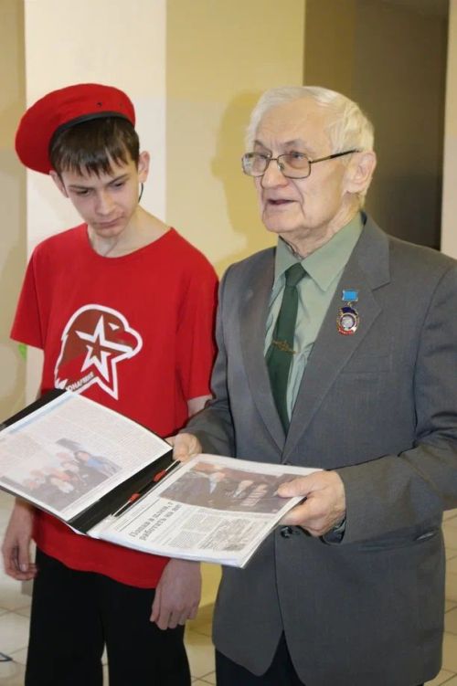В Чистопольско-Высельской школе прошел «Урок Мужества»